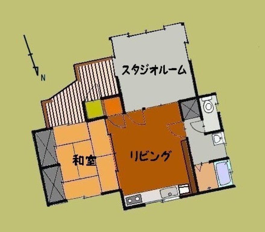 Denah dalam gedung serbaguna