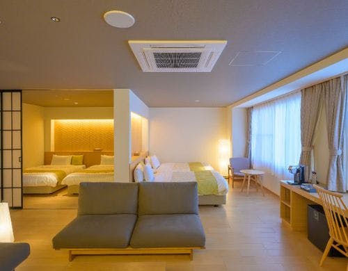 居心地の良さにこだわった明るいお部屋です
