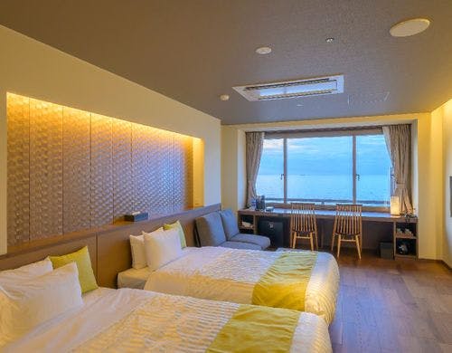 nanamiフロアのツインルーム