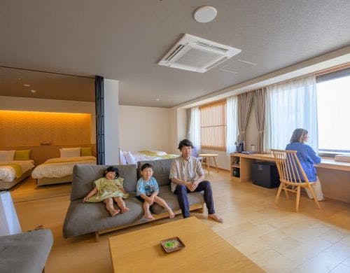 ご家族・グループにおすすめ4ベッドルーム