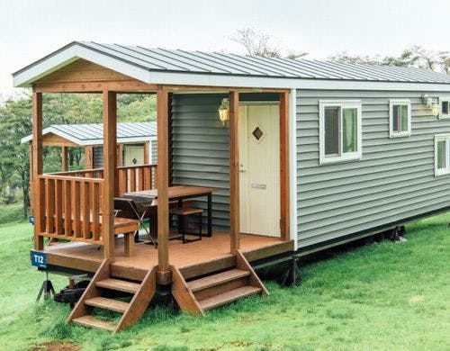 トレーラーコテージ・インデッキ 内観