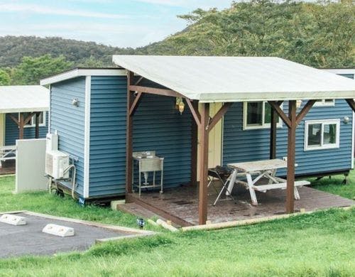 トレーラーコテージ・FUJI 4 デッキ