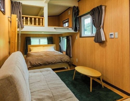 トレーラーコテージ・FUJI 6 内観