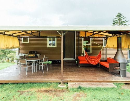 トレーラーコテージ・グランデ 内観