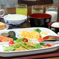 ภาพตัวอย่างบุฟเฟ่ต์อาหารเช้าสำหรับหนึ่งคน