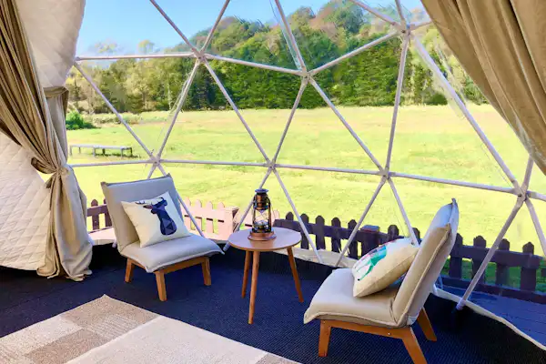 ภายในเต็นท์