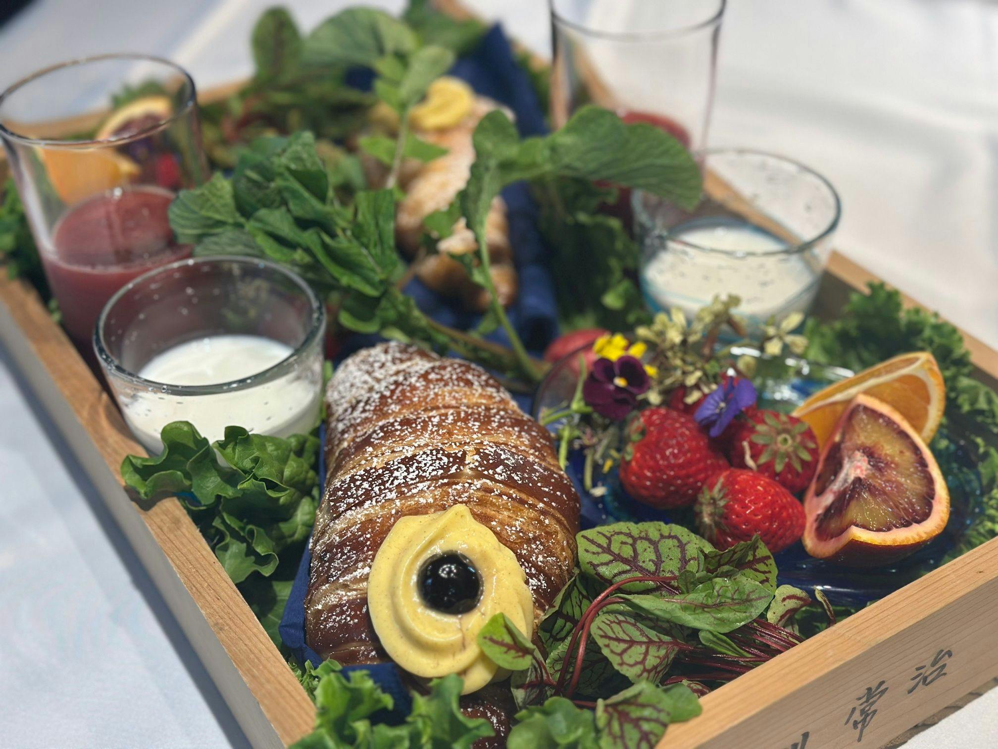 ตัวอย่างอาหารเช้าแบบเรียบง่าย