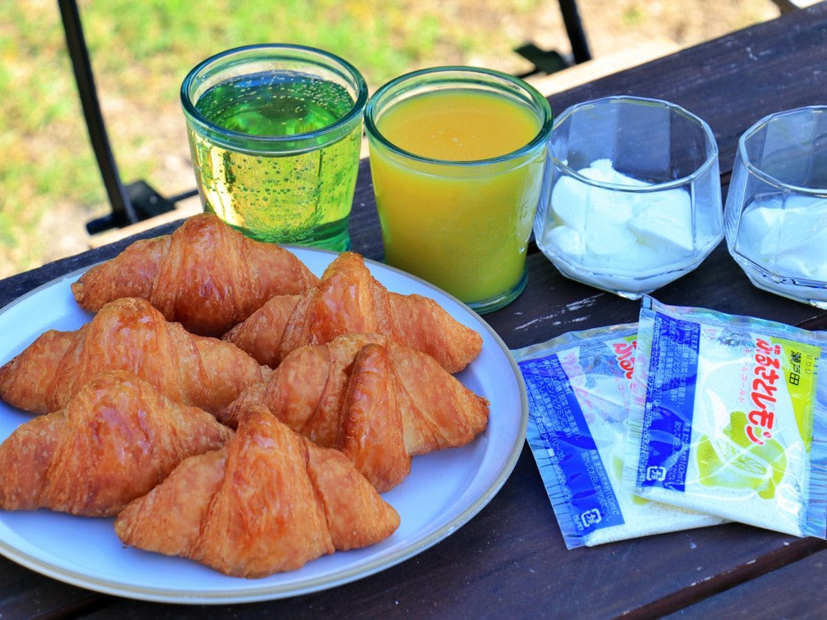 【อาหารเช้า】เพลิดเพลินบนระเบียง