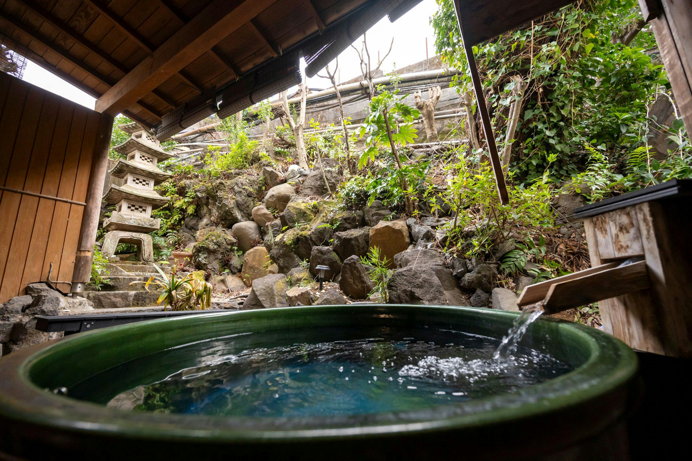 노천 온천탕이 딸린 객실 「오무로」