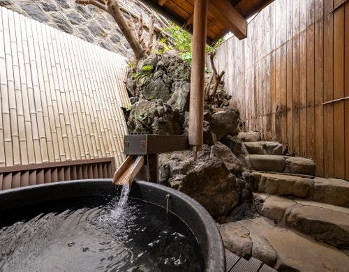 温泉露天風呂付客室「小室」