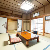 ห้องพักสไตล์ญี่ปุ่น ขนาด 10 เสื่อ พร้อมห้องน้ำและห้องอาบน้ำในตัว