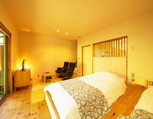 【TypeA】露天風呂付離れ客室。