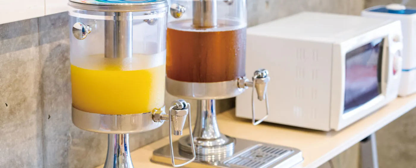 เครื่องดื่มต้อนรับ