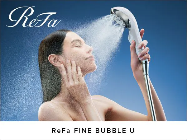 샤워헤드 ‘ReFa FINE BUBBLE U’ 도입