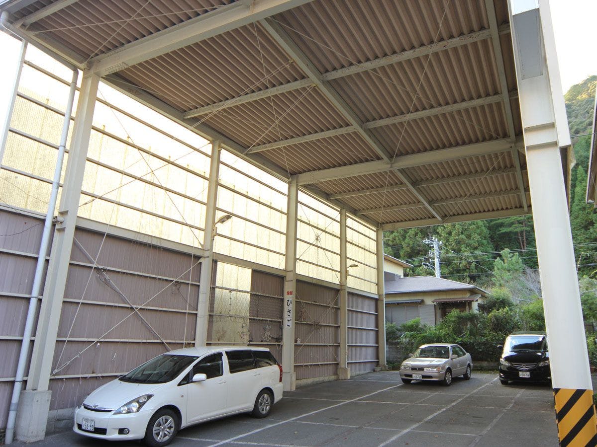 ที่จอดรถ◆ไม่ต้องกังวลเรื่องเปียกฝน♪