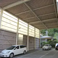 ที่จอดรถ◆ไม่ต้องกังวลเรื่องเปียกฝน♪