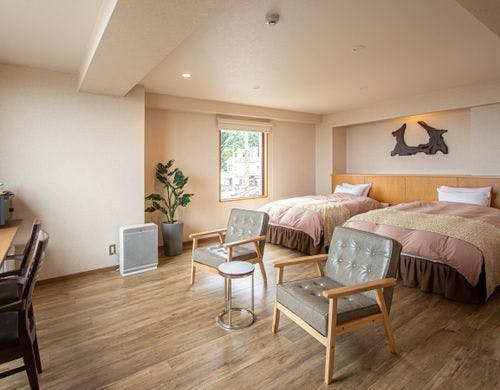 ツインの内風呂付客室