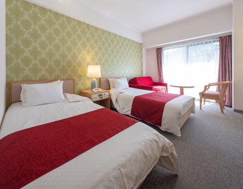 ツインベッドルーム　（２４へーべー）一例