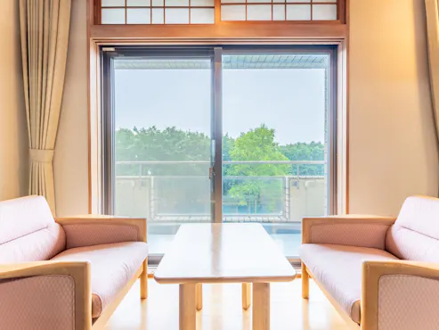 【วาบิซาบิ】8 เสื่อทาทามิ + ระเบียงกว้าง