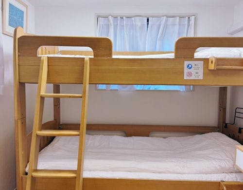 1F寝室二段ベッド