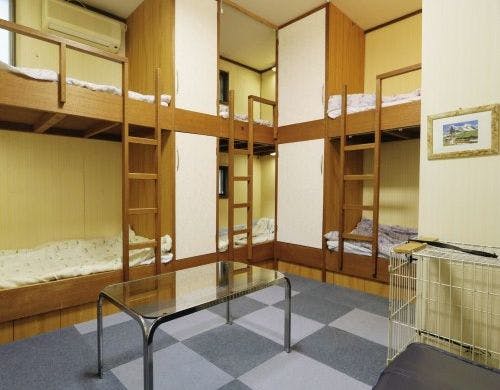 2段ベッド大部屋（6名まで可）