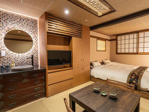 Bilik Tarian Hime (Makan dalam bilik / Katil kembar)