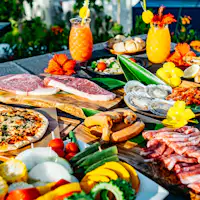 Sewa pemanggang BBQ (bahan makanan boleh bawa sendiri)