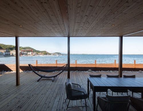 デッキテラスからの眺め