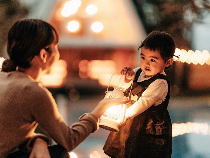 บริการให้ยืมโคมไฟ