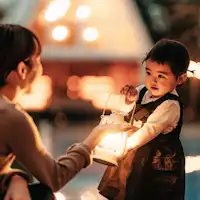 บริการให้ยืมโคมไฟ