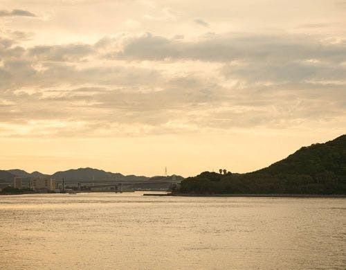 鳴門海峡を一望