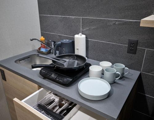 キッチン周りの備品も取り揃えております