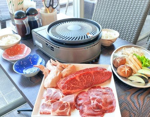 ★夏季限定★バーベキュー（2人盛り例）