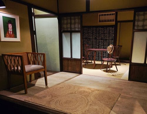 西町陌　キッチンから見たダイニングルーム