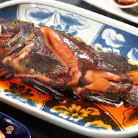 【อาหาร】ตัวอย่างมื้อเย็น - ปลาต้มรสชาติเข้มข้น