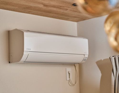 各部屋にエアコン