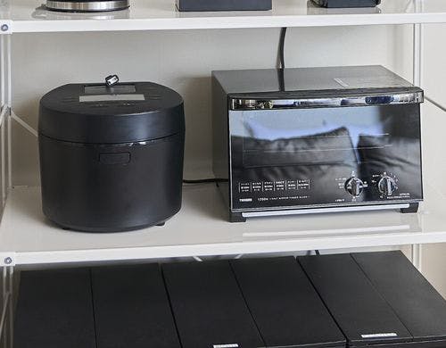 炊飯器とトースター