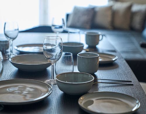 明るいダイニングルーム