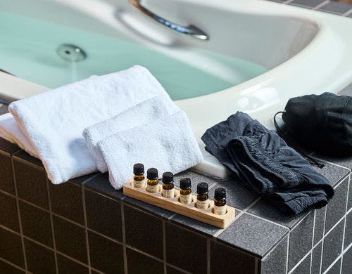 サウナ用水着も完備