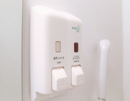 リンスインシャンプー、ボディソープ