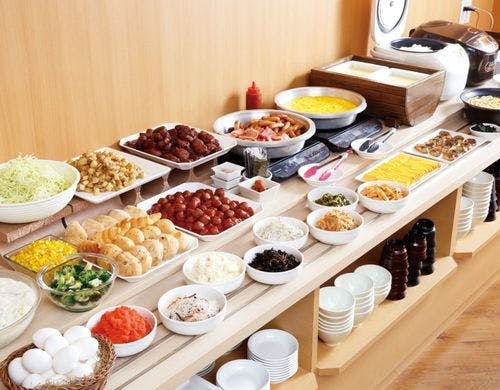 朝食バイキング　一例