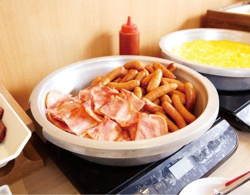 朝食バイキング　一例