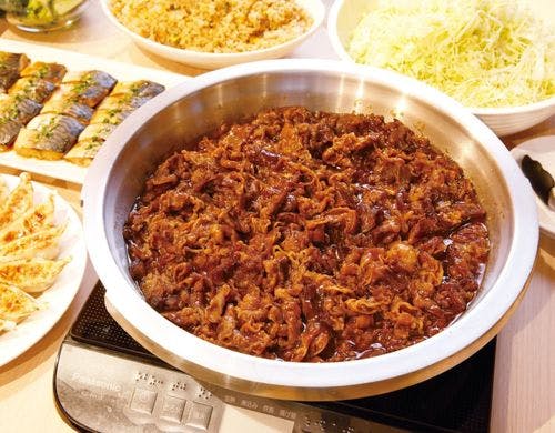 夕食バイキング　一例