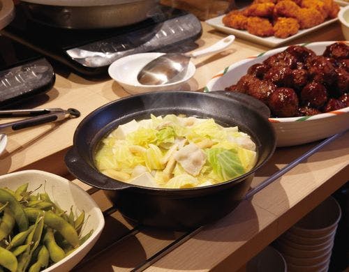 夕食バイキング　一例