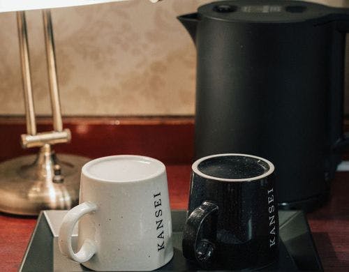 ケトル、マグカップ