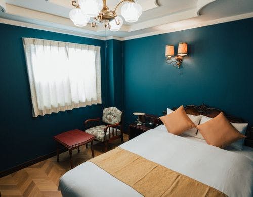 ダブルルーム-Vienna Blue-