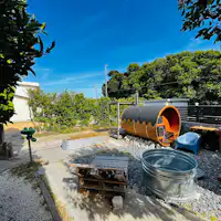 Tiện nghi_Barrel sauna và bể nước lạnh