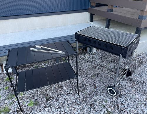 BBQ器材レンタル（有料オプション）