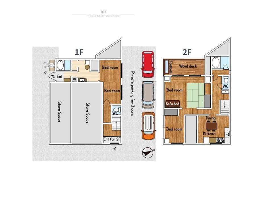 Accommodation Kiki Airaku