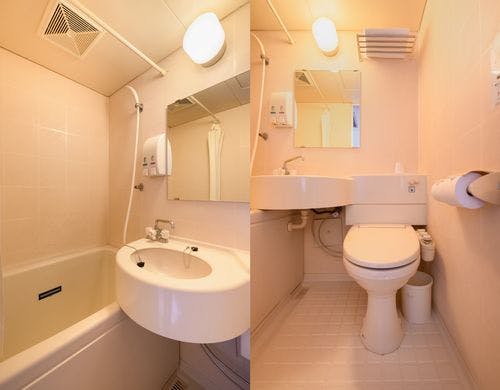 セミダブルルームユニットバス